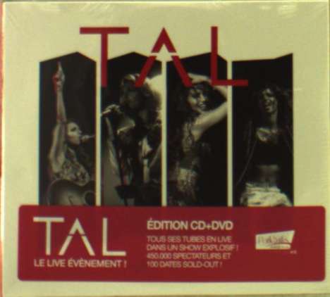 Tal: A L'Infini Live Tour (CD + DVD), 1 CD und 1 DVD