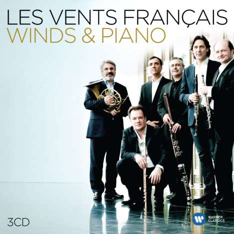 Les Vents Francais - Winds &amp; Piano, 3 CDs