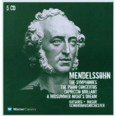 Felix Mendelssohn Bartholdy (1809-1847): Symphonien Nr.1-5, 5 CDs