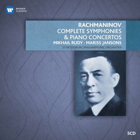 Sergej Rachmaninoff (1873-1943): Symphonien Nr.1-3, 5 CDs