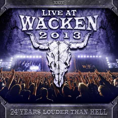 Live At Wacken 2013, 3 DVDs
