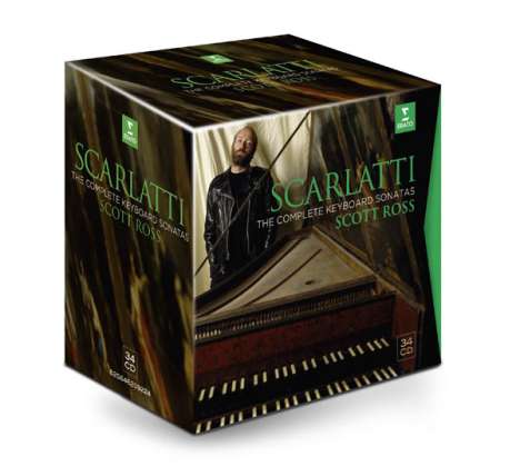 Domenico Scarlatti (1685-1757): Die 555 Cembalosonaten, 34 CDs