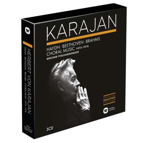 Herbert von Karajan Edition 10 - Choral Music II 1972-1976, 5 CDs