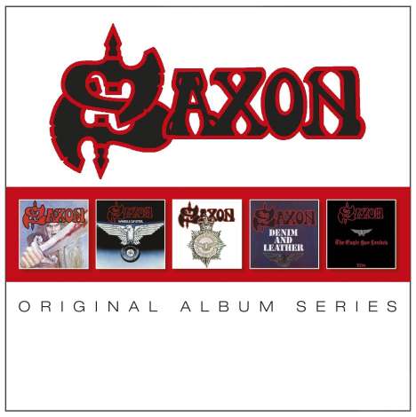 Saxon: Original Album Series, 5 CDs