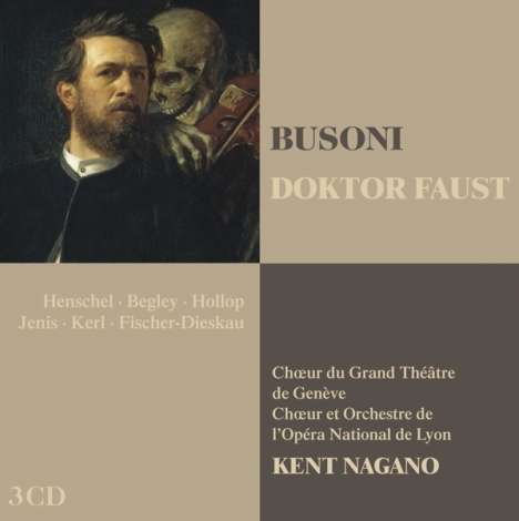 Ferruccio Busoni (1866-1924): Doktor Faust, 3 CDs