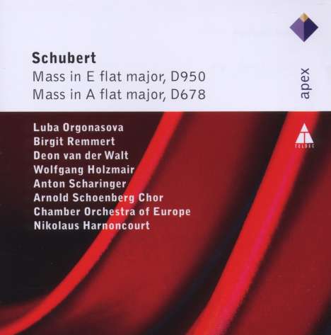 Franz Schubert (1797-1828): Messen D.678 &amp; D.950, 2 CDs