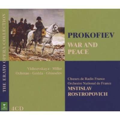 Serge Prokofieff (1891-1953): Krieg und Frieden op.91, 4 CDs
