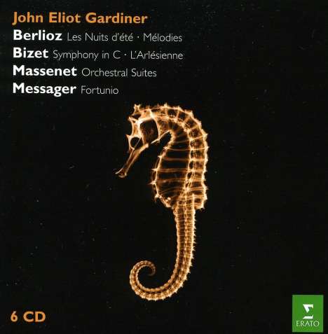 John Eliot Gardiner dirigiert französische Musik, 6 CDs