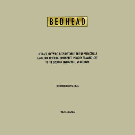 Bedhead: What Fun Life Was (remastered) (Powder White Vinyl), LP