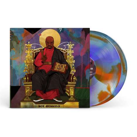 Sol Messiah: God CMPLX - Instrumental Version (Limited Edition) (Purple, Orange &amp; Light Blue Vinyl), 2 LPs