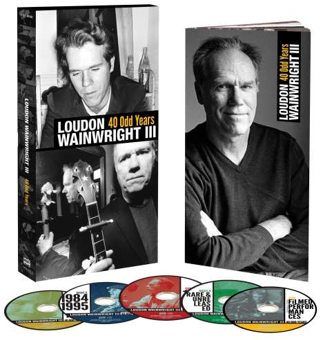 Loudon Wainwright III: 40 Odd Years (4CD + DVD), 4 CDs und 1 DVD