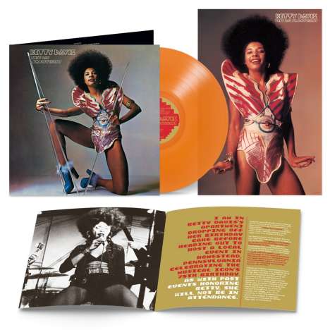 Betty Davis: They Say I'm Different (remastered) (Clear Orange Vinyl), LP
