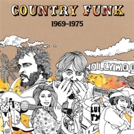 Country Funk 1969-1975 (Limited Edition) (Orange Swirl Vinyl), 2 LPs
