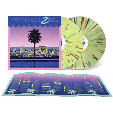 Pacific Breeze 2: Japanese City Pop, AOR &amp; Boogie 1972-1986 (Sunny Seaside Splatter Vinyl), 2 LPs