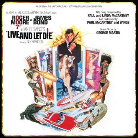 George Martin: Filmmusik: Live &amp; Let Die (50th Anniversary) (Limited Edition), 2 CDs
