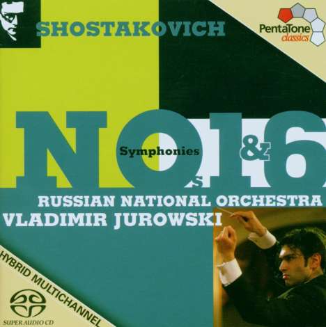 Dmitri Schostakowitsch (1906-1975): Symphonien Nr.1 &amp; 6, Super Audio CD