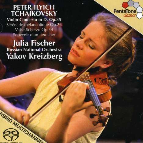 Peter Iljitsch Tschaikowsky (1840-1893): Violinkonzert op.35, Super Audio CD