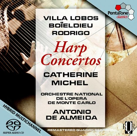 Catherine Michel - Harp Concertos, Super Audio CD