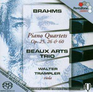 Johannes Brahms (1833-1897): Klavierquartette Nr.1-3, 2 Super Audio CDs