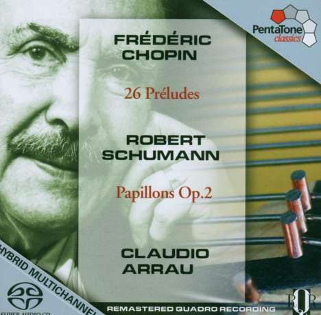 Frederic Chopin (1810-1849): Preludes Nr.1-26, Super Audio CD