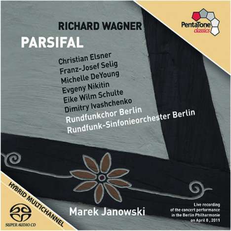 Richard Wagner (1813-1883): Parsifal, 4 Super Audio CDs