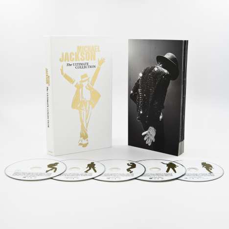 Michael Jackson (1958-2009): The Ultimate Collection (Ländercode 1), 4 CDs und 1 DVD