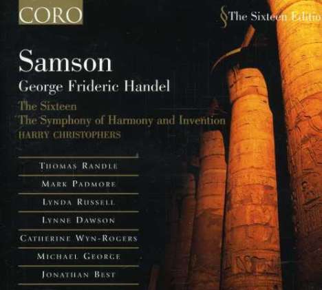 Georg Friedrich Händel (1685-1759): Samson, 3 CDs