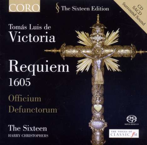 Tomas Louis de Victoria (1548-1611): Requiem "Officium defunctorum" (1605), Super Audio CD