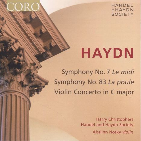 Joseph Haydn (1732-1809): Symphonien Nr.7 &amp; 83, CD