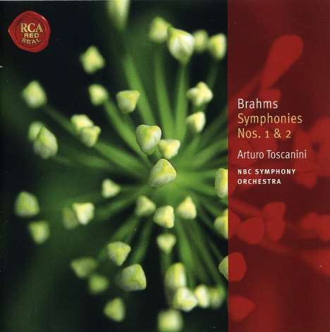 Johannes Brahms (1833-1897): Symphonien Nr.1 &amp; 2, CD