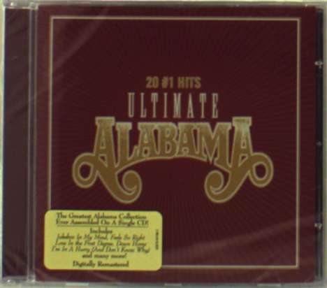 Alabama: Ultimate 20 No. 1 Hits, CD
