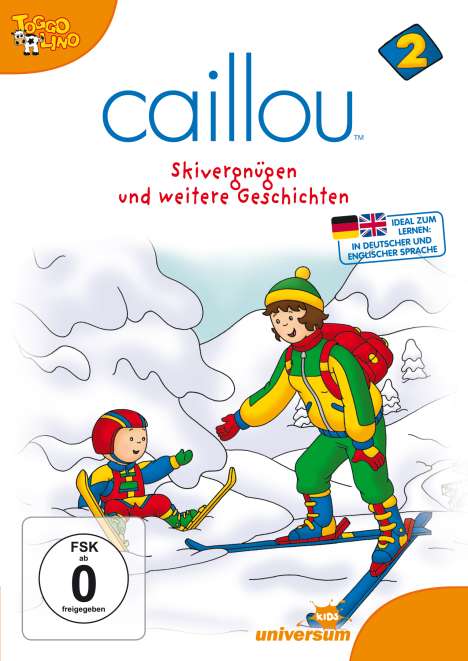 Caillou Vol.2, DVD