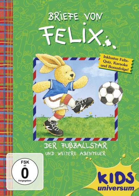 Briefe von Felix Vol.7: Der Fußballstar, DVD