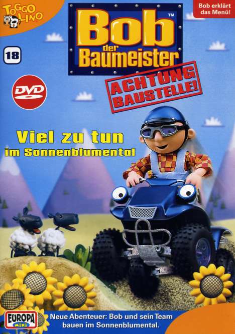 Bob der Baumeister 18: Viel zu tun im Sonnenblumental, DVD