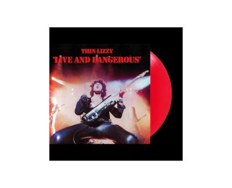 Thin Lizzy: Live And Dangerous (180g) (Limited Edition) (Translucent Red Vinyl), 2 LPs