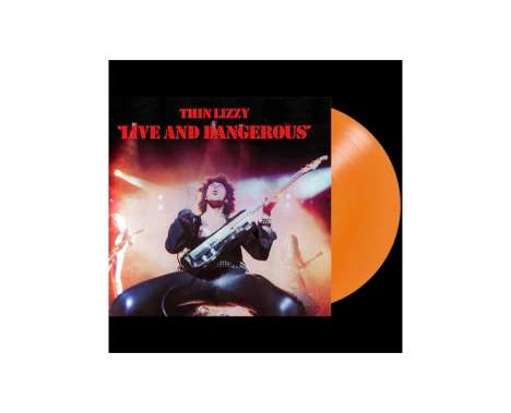 Thin Lizzy: Live And Dangerous (180g) (Limited Edition) (Translucent Orange Vinyl), 2 LPs