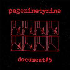 Pageninetynine: Document #5, CD
