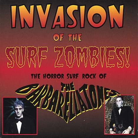 Barbarellatones: 'Invasion Of The Surf Zombies', CD
