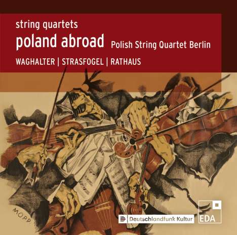 Polish String Quartet Berlin - Poland Abroad, CD