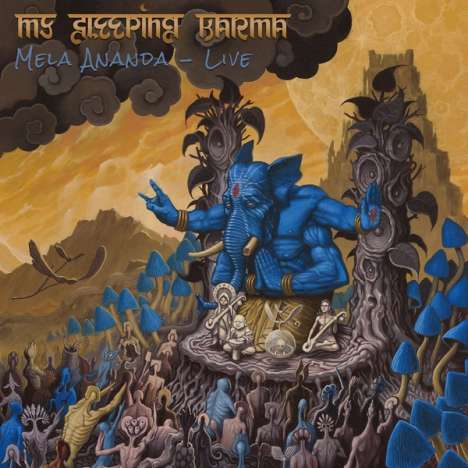 My Sleeping Karma: Mela Ananda - Live (Limited-Edition), 2 LPs und 1 DVD