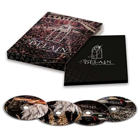 Delain: A Decade Of Delain: Live At Paradiso 2016 (Limited-Edition), 2 CDs, 1 DVD und 1 Blu-ray Disc