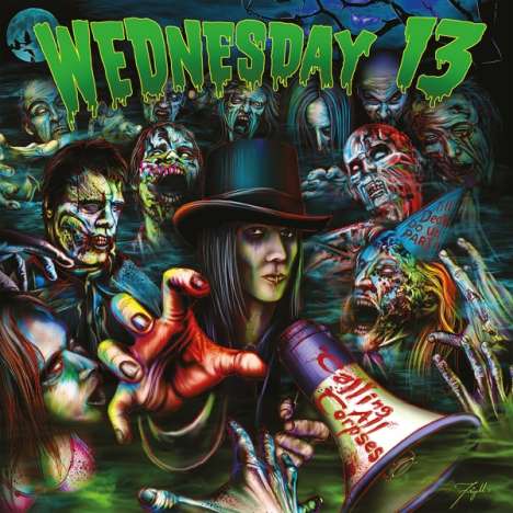 Wednesday 13: Calling All Corpses (Limited Edition) (Green Vinyl), LP