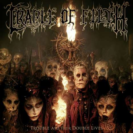Cradle Of Filth: Trouble And Their Double Lives (Sliver GSA Exclusive Vinyl), 2 LPs