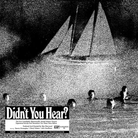 Mort Garson: Filmmusik: Didn't You Hear? (remastered) (Limited Edition) (Silver Vinyl), LP