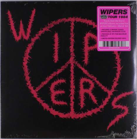 Wipers: Wipers (aka Wipers Tour '84) (Limited Edition) (Colored Vinyl), LP