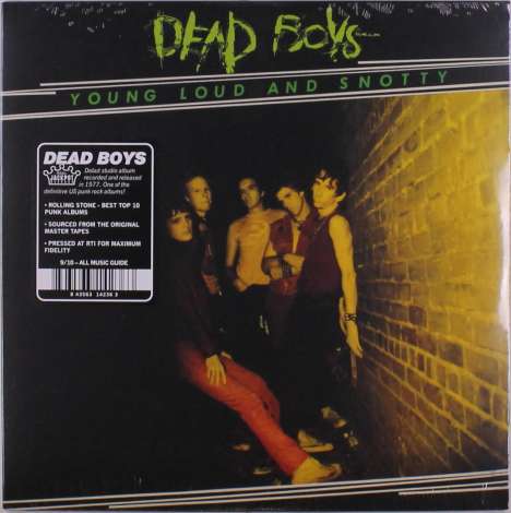 Dead Boys: Young, Loud &amp; Snotty, LP
