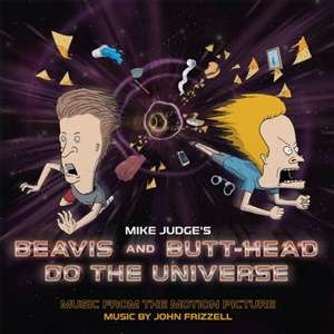 John Frizzell: Beavis and Butt-Head Do The Universe (Blue Splatter Vinyl), LP