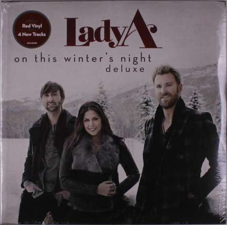 Lady A (vorher: Lady Antebellum): On This Winter's Night - Deluxe (Red Vinyl), 2 LPs