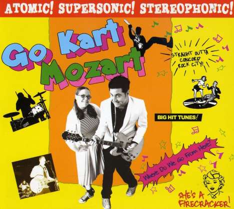 Go Kart Mozart: Atomic! Supersonic! Stereophon, CD
