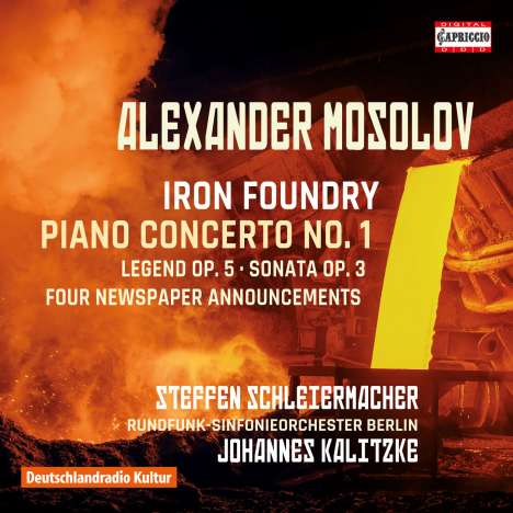 Alexander Mosolov (1900-1973): Klavierkonzert Nr.1 op.14, CD